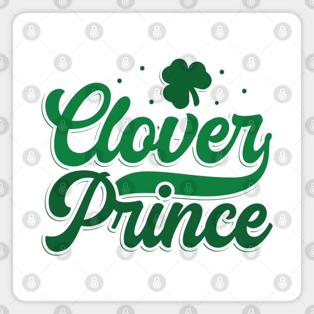 Clover Prince Magnet by MZeeDesigns
